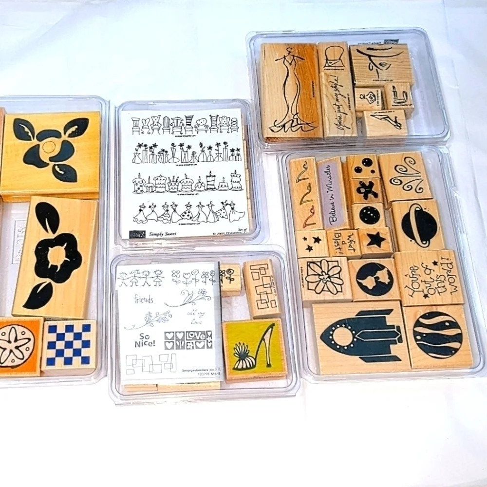 Flirty & Fun Stamp Sets (Over 40 pieces!)